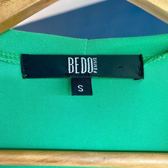 Bedo Green Wrap Dress - Picture 8 of 11